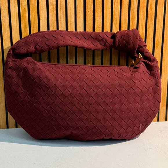 Suede Luxe Top Handle Bag – Stylish PU Suede Handbag - Picture 8 of 12